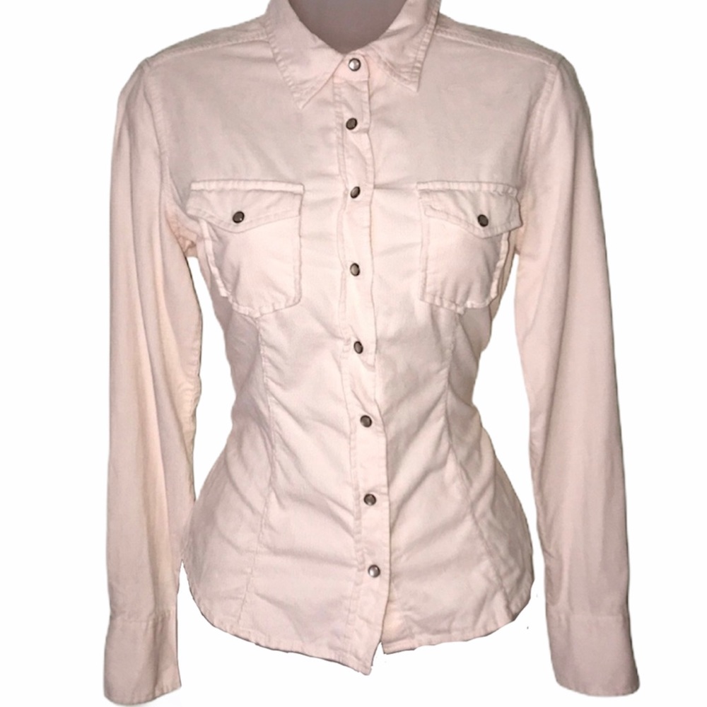 J.Crew pink button down shirt - small petite